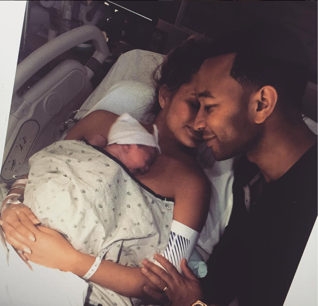 Every Single Tender Moment John Legend and His Wife Chrissy Teigen Shared In 2016

 

